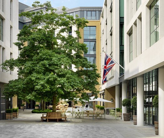 Ham Yard Hotel Courtyard